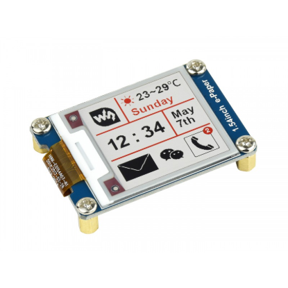 Bild von 200x200, 1.54inch E-Ink display module, three-color