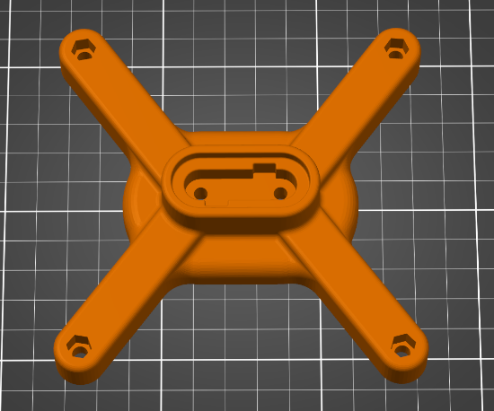 Bild von MSI Optix VESA Adapter M4 HEX Variante